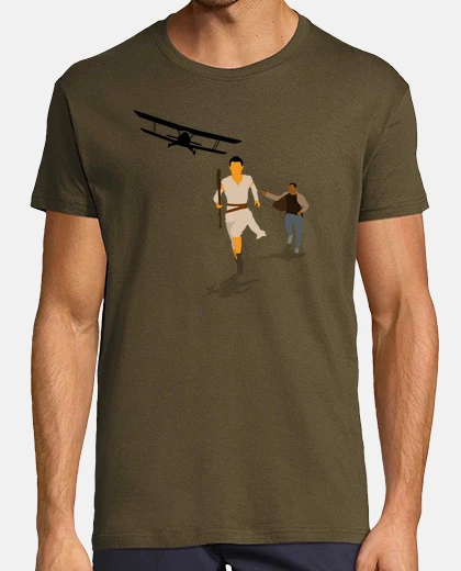 Tee-shirt avec la star sur les talons parodie