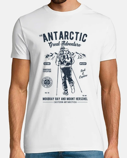 Tee-shirt aventure antarctique