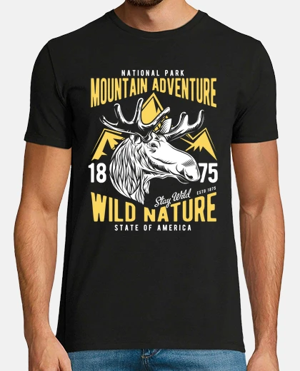 Tee-shirt aventure en montagne