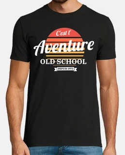 Aventure depuis 1971 Anniversaire Retro