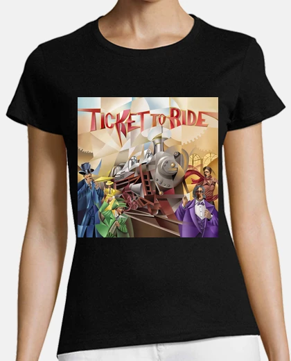 Camiseta Aventureros al Tren Cubista 