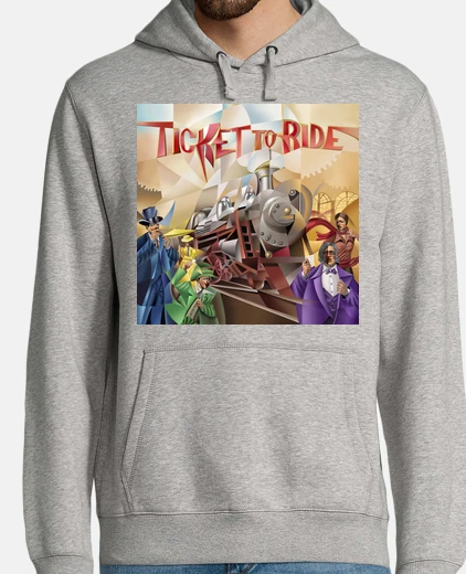 Sudadera Aventureros al Tren Cubista