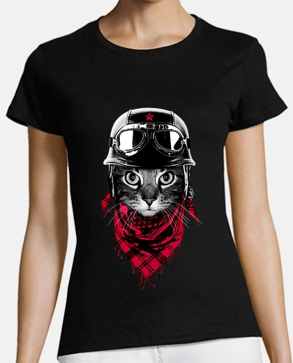 Tee-shirt aventurier chat