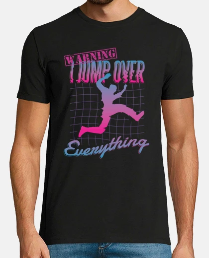 Tee-shirt avertissement de parkour