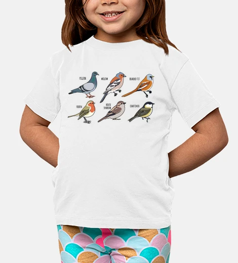 Ropa aves paloma petirrojo carbonero