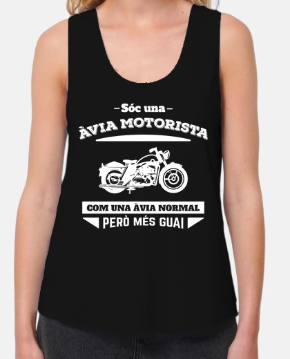 T-shirt àvia biker, festa della mamma