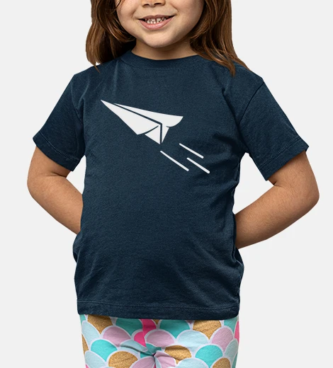 Ropa avion de papel