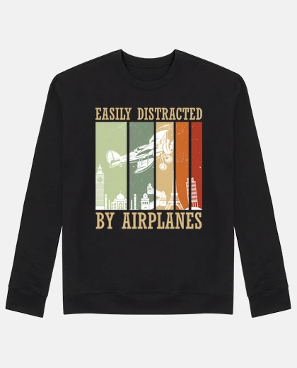 Sweat avion pilote volant idée cadeau aviatio