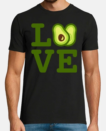 T-shirt avocado avo-love