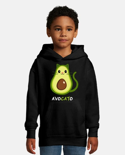 Kids Avocado cat - lover funny gift idea 