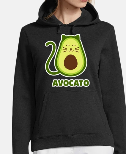 Hoodie avocado cat
