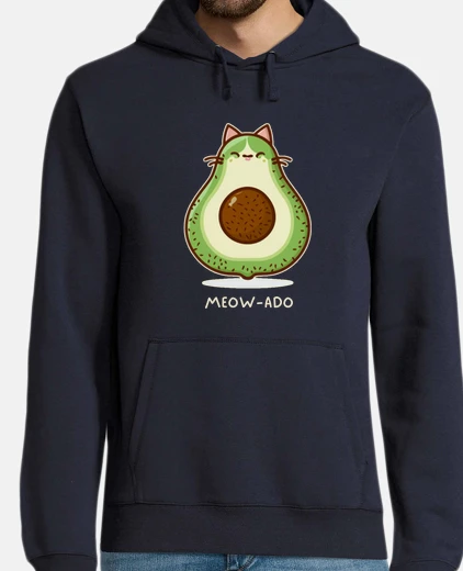 Hoodie avocado cat