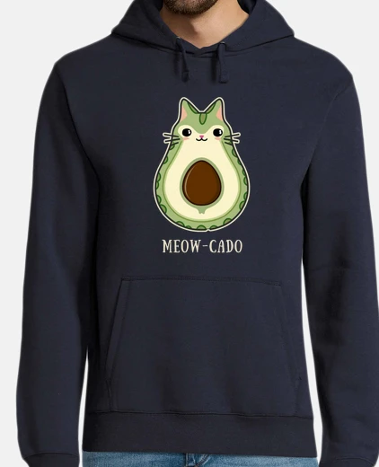 Hoodie avocado cat