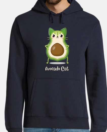 Hoodie avocado cat
