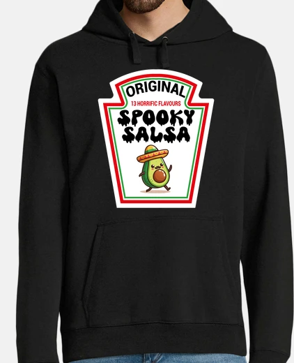 Hoodie Avocado Halloween Spooky Salsa dance fu