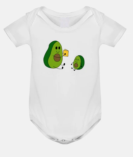 Kids avocado reading