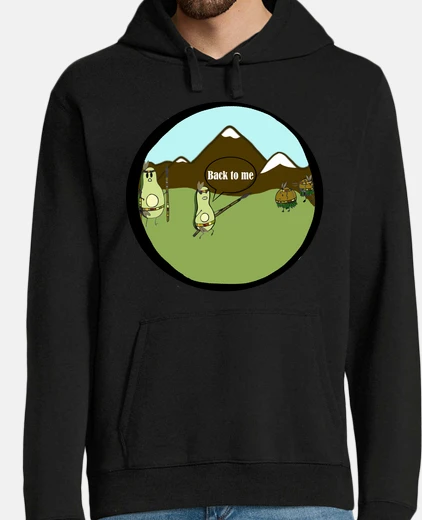 Hoodie avocado sweatshirt