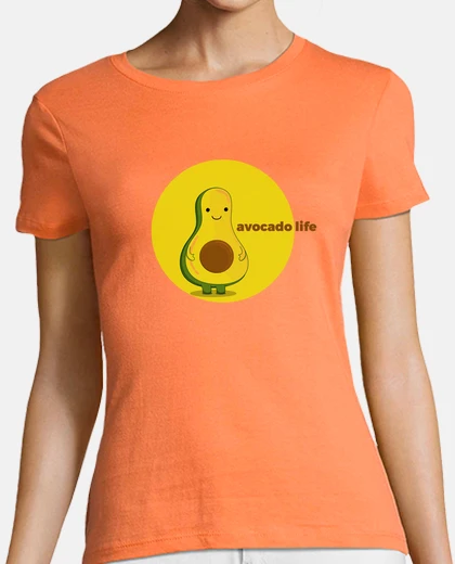 T-shirt avocado vita, avocado divertente