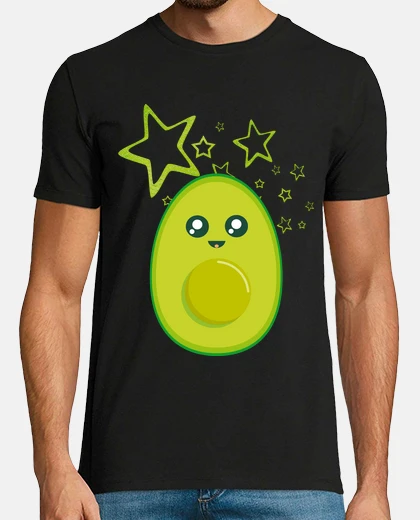 Tee-shirt avocat kawaii