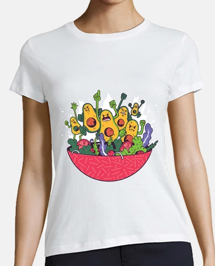 Tee-shirt avocat vs salade