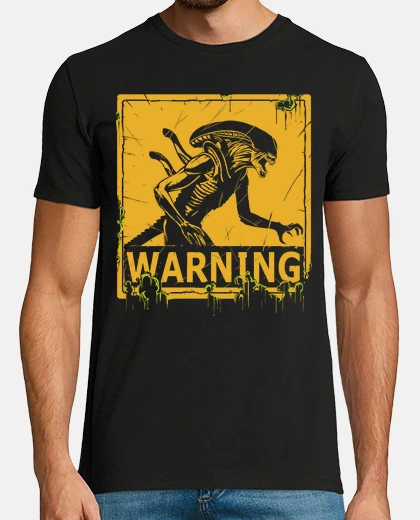 T-shirt avvertimento