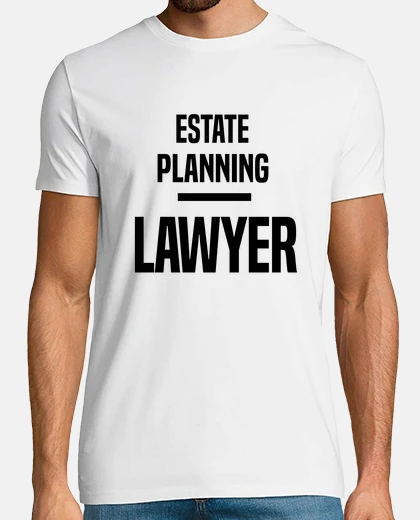 T-shirt avvocato specializzato in pianificazione successoria