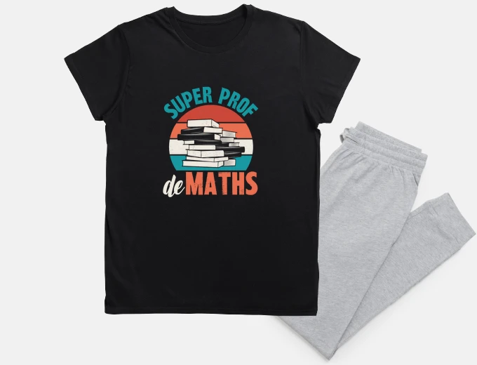 Pyjama awesome math teacher