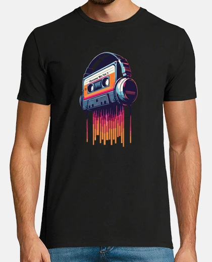 T-shirt Awesome Mixtape Vol2, Cassette tape Ret