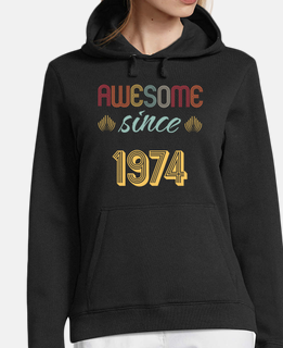 Awesome Since 1974 T Shirt Vintage