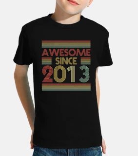 Awesome Since 2013 Retro Birthday