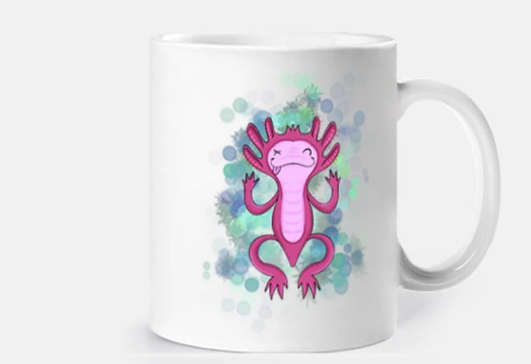 Mug axolotl