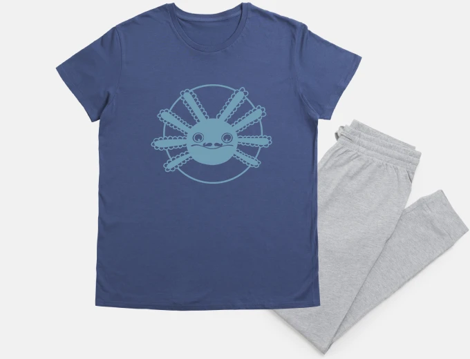 Pyjama Axolotl à moustache