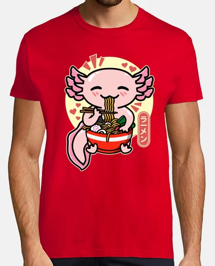 Tee-shirt Axolotl Ramen Mignon