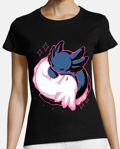 T-shirt Axolotl Yin Yang