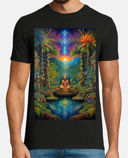 Tee-shirt Ayahuasca psychédélique visionnaire