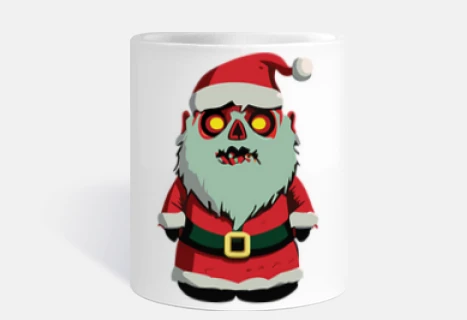 Babbo Natale zombi