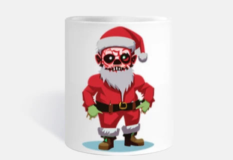Babbo Natale zombi