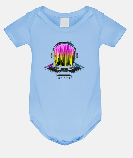 Kids Baby bodysuit, sky blue