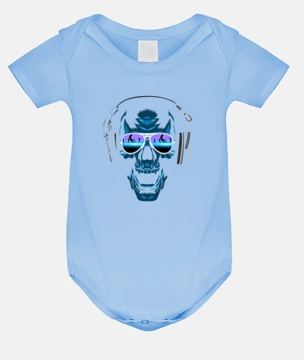 Kids Baby bodysuit, sky blue