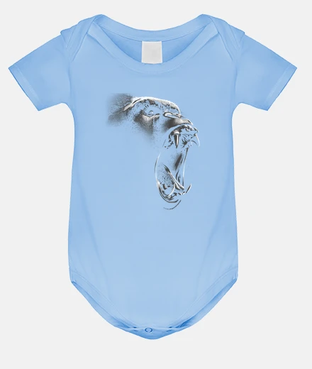 Kids Baby bodysuit, sky blue