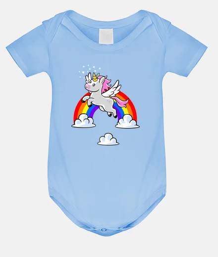 Kids Baby bodysuit, sky blue