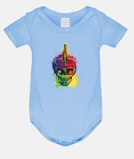 Kids Baby bodysuit, sky blue