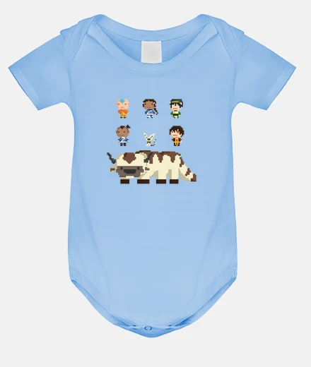 Kids Baby bodysuit, sky blue