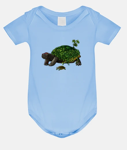 Kids Baby bodysuit, sky blue