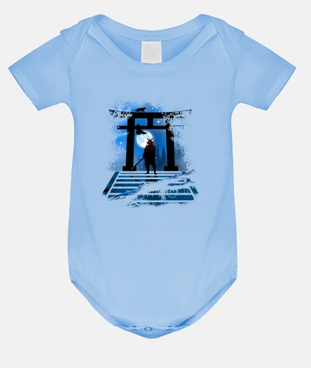 Children's Baby bodysuit, sky blue