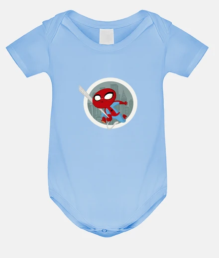 Kids Baby bodysuit, sky blue