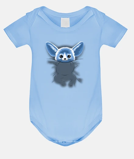 Kids Baby bodysuit, sky blue
