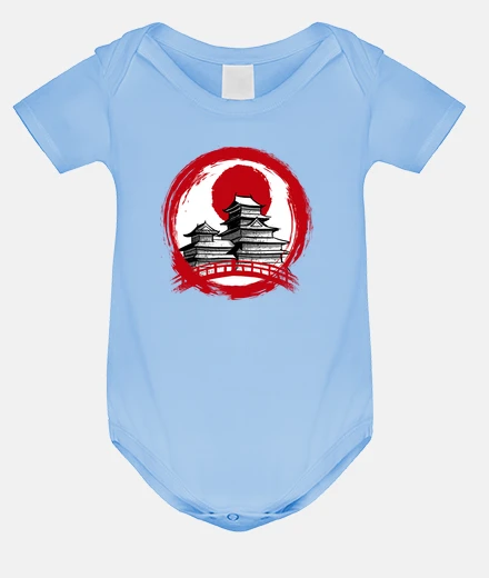 Kids Baby bodysuit, sky blue