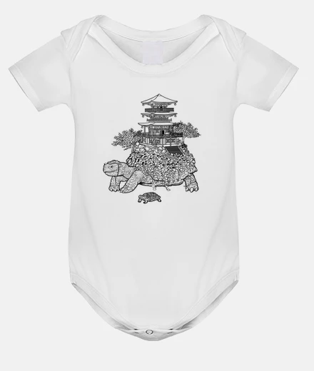 Kids Baby bodysuit, white