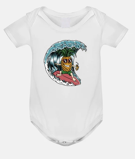 Kids Baby bodysuit, white